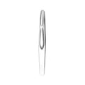 Premium Round Head Tweezers for Eyebrow & Facial Hair Removal Seamless Clips Short Hair Precision Beard Clip