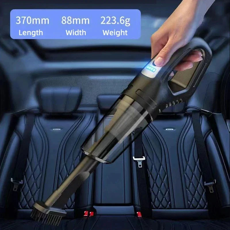 Auto multifunctionele stofzuiger Handheld krachtige zuigkracht Oplaadbare auto en thuis Kleine draadloze stofzuiger voor tweeërl
