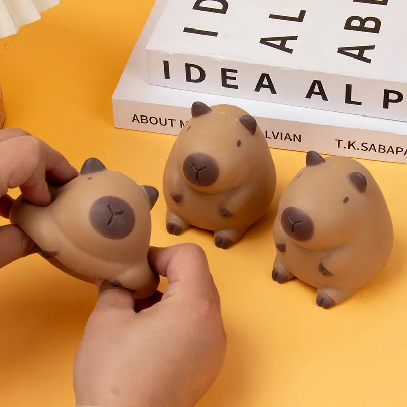 Capybara Slow Rising Squishy Kawaii Squishy Fidget Toy Stress Relief Squeeze Toy for Kids Adults Gift