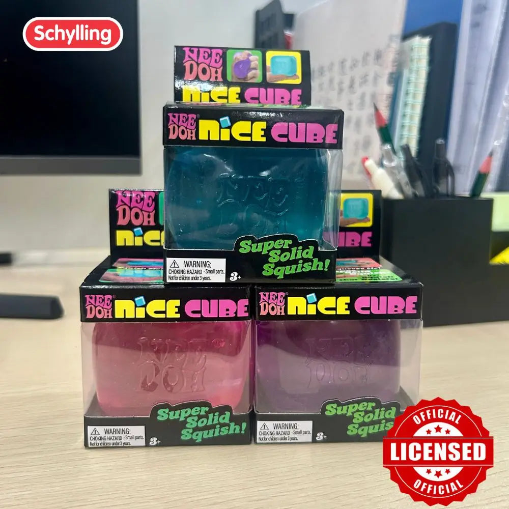 Hotsale Needoh Nice Cube Sensory Squeezing Toy Cube for Stress relief and Fingertip Release Toy for Adult Pinching and Playing@