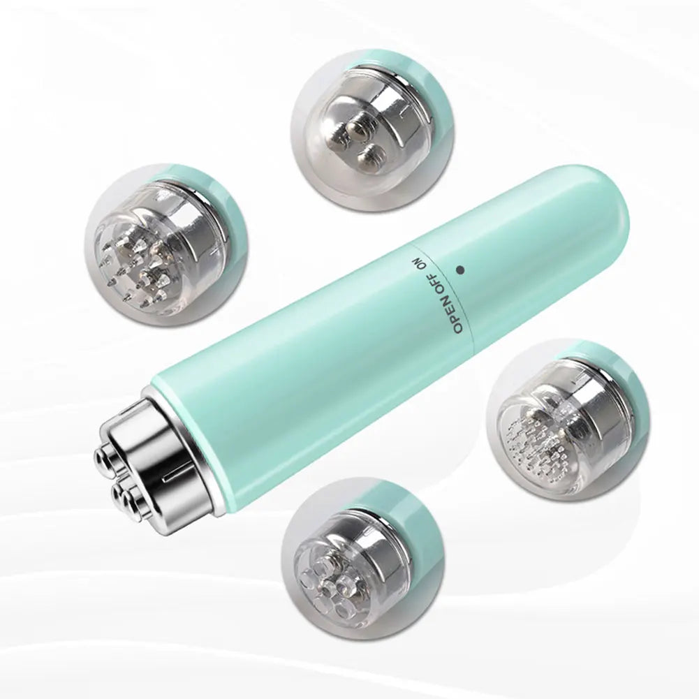 4 in 1 Electric Facial Massager Micro Vibration Eye Beauty Instrument for Relax Eye Dark Circles Eye Bags Puffiness Eye Massage