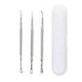 Blackhead Remover Acne Tool Pimples Removal Needles Extractor Tweezers Pore Cleaner Deep Cleaning Tool