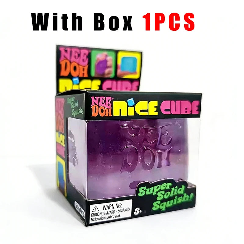 Hotsale Needoh Nice Cube Sensory Squeezing Toy Cube for Stress relief and Fingertip Release Toy for Adult Pinching and Playing@
