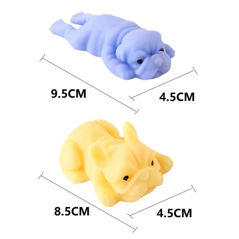 Squishy Dogs Anime Fidget Toys Puzzle Creative Simulation Decompression Toy Kawaii Dog Stress Reliever Toys Party Holiday Gifts