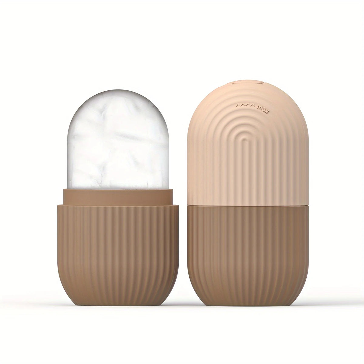 Silicone Ice Roller Massager for Face, Eyes - Natural Skin Care, Cooling and Eliminating Eye Bags, Reusable and Soothing