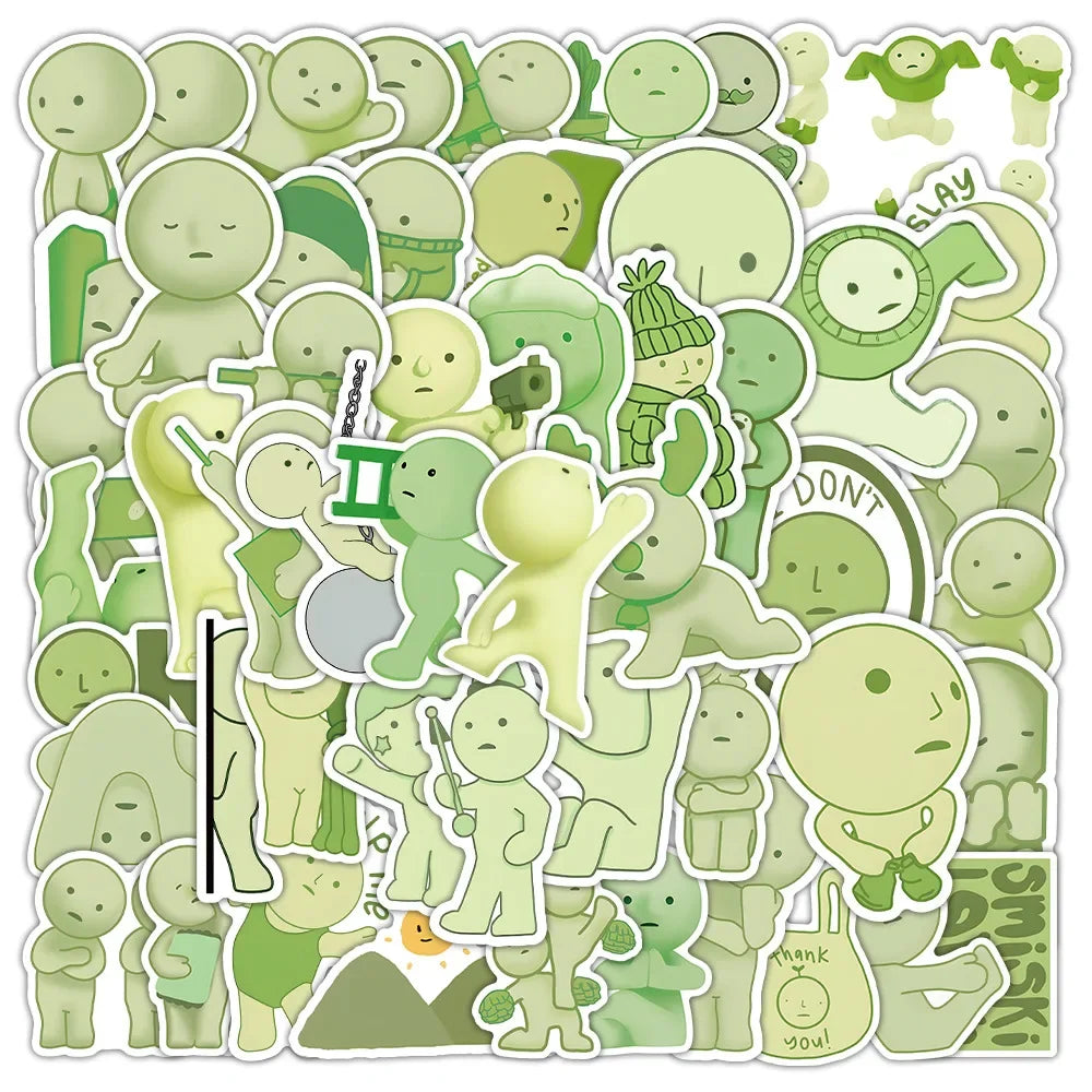 Stickers Vinyl Waterproof Stickers Pack For Water Bottle Laptop Scrapbook Stickers
