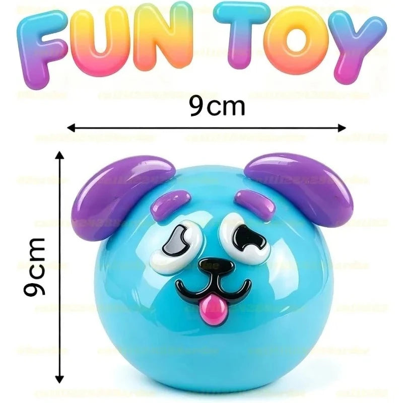 2026 NEW Smushers Squishy, Curiosities Dog Face Swap Squishy Toy, Soft Moldable Cute Slow Rise Squeeze Toy, Relaxing Sensory