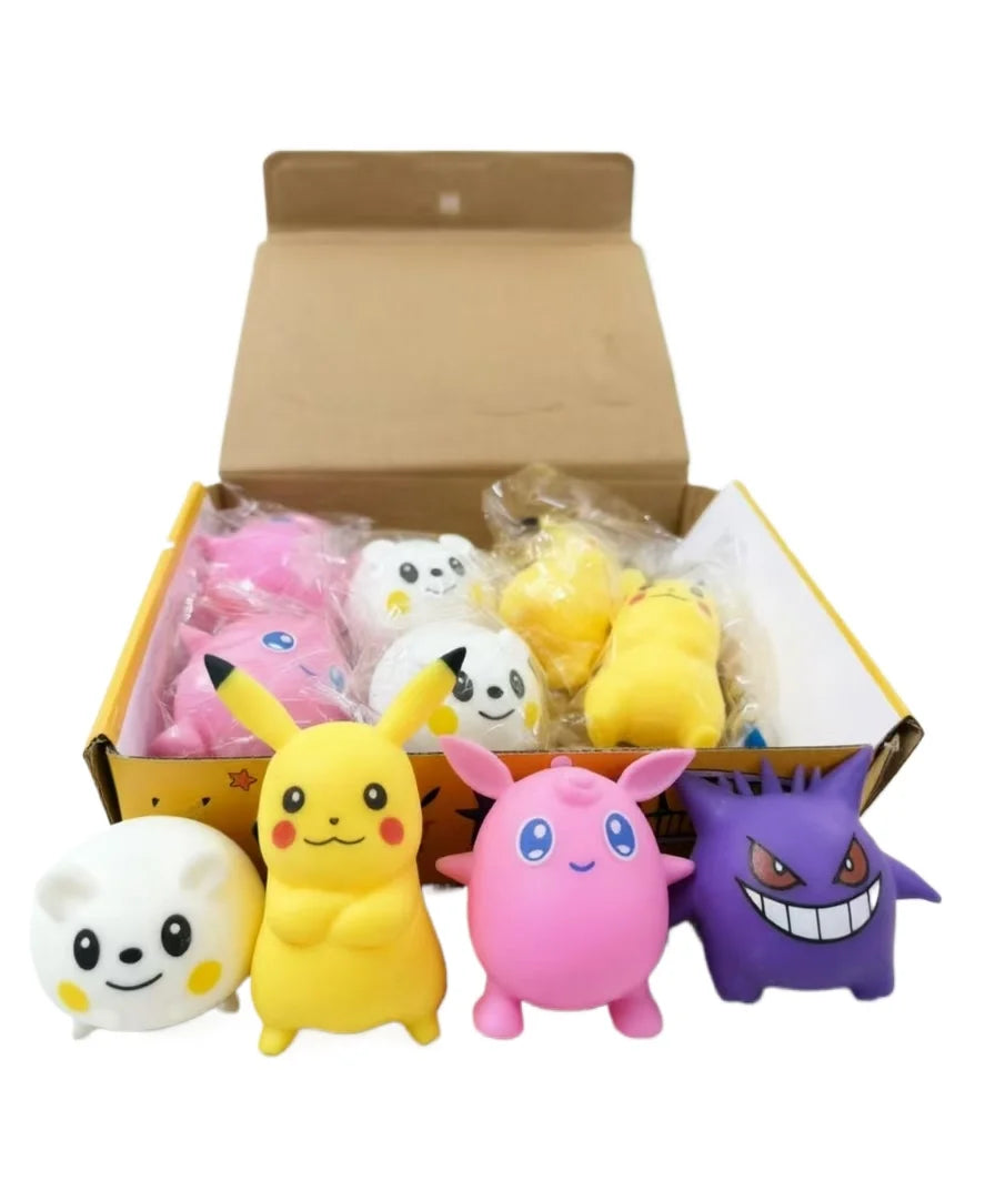 SQUISHY FRIENDS FOR INSTANT JOY! SOFT, CUTE, AND PERFECT FOR STRESS RELIEF. SQUEEZE AWAY THE WORRY AND BRING A SMILE TO YOUR DAY