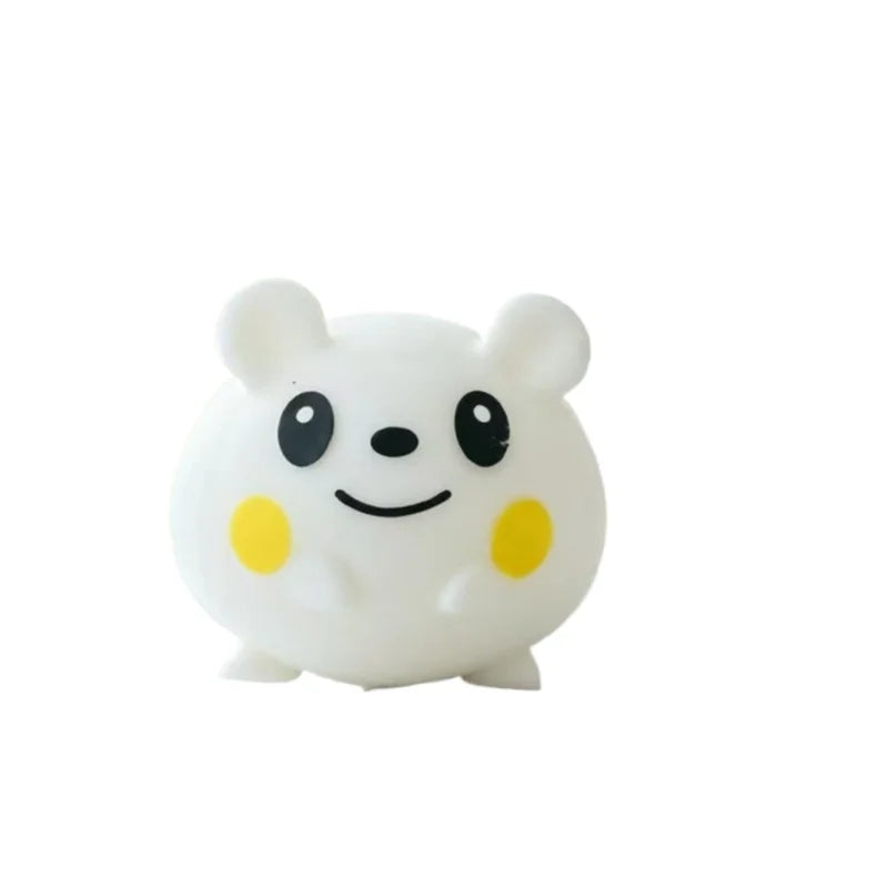 SQUISHY FRIENDS FOR INSTANT JOY! SOFT, CUTE, AND PERFECT FOR STRESS RELIEF. SQUEEZE AWAY THE WORRY AND BRING A SMILE TO YOUR DAY