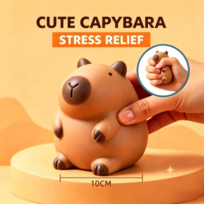 Capybara Slow Rising Squishy Kawaii Squishy Fidget Toy Stress Relief Squeeze Toy for Kids Adults Gift