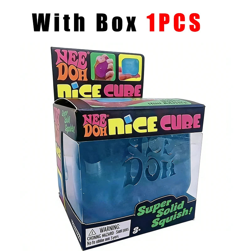 Hotsale Needoh Nice Cube Sensory Squeezing Toy Cube for Stress relief and Fingertip Release Toy for Adult Pinching and Playing@