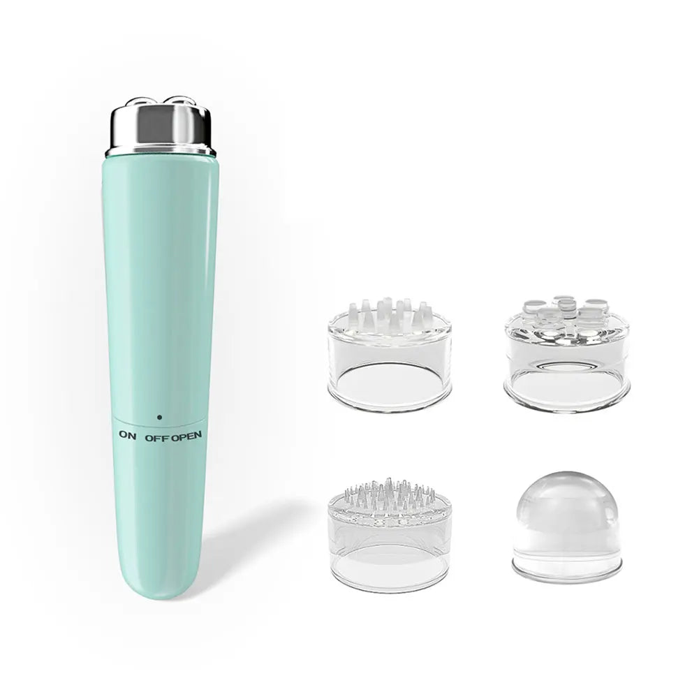 4 in 1 Electric Facial Massager Micro Vibration Eye Beauty Instrument for Relax Eye Dark Circles Eye Bags Puffiness Eye Massage