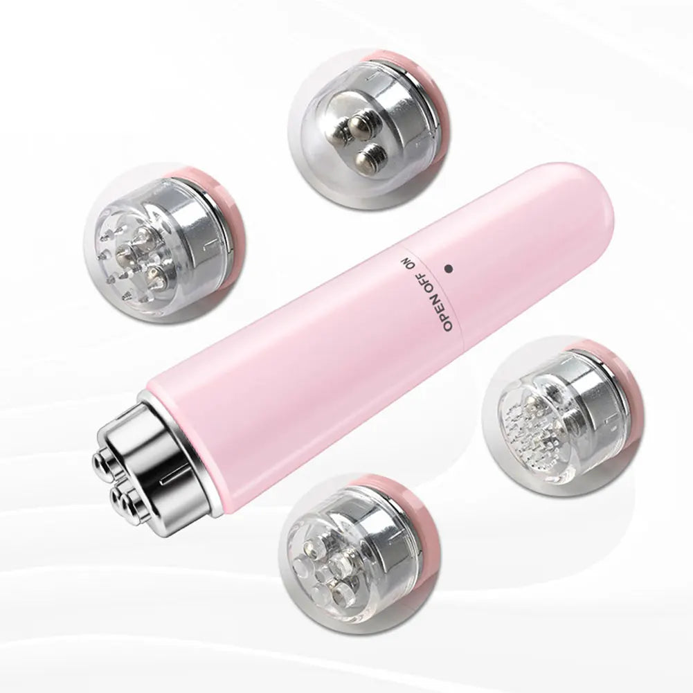 4 in 1 Electric Facial Massager Micro Vibration Eye Beauty Instrument for Relax Eye Dark Circles Eye Bags Puffiness Eye Massage