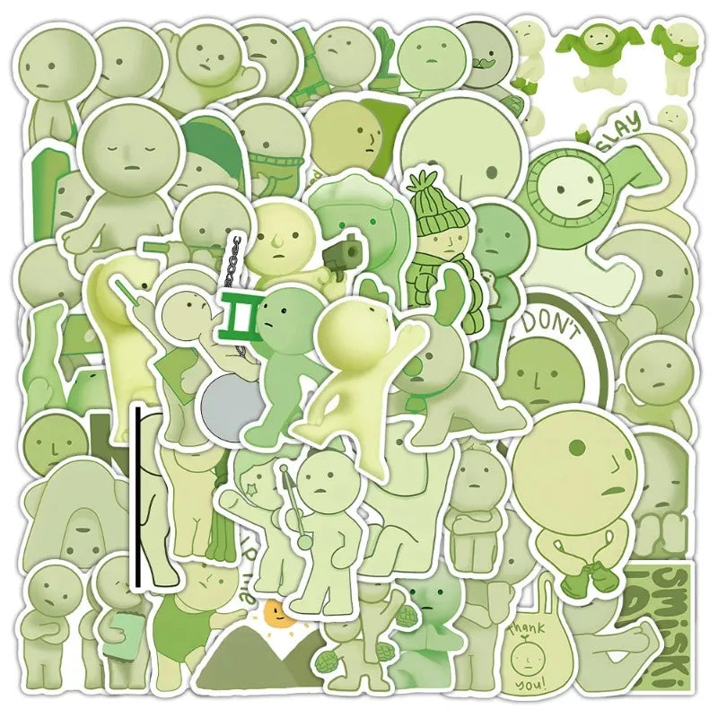 Stickers Vinyl Waterproof Stickers Pack For Water Bottle Laptop Scrapbook Stickers