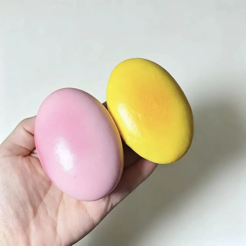 Squishy Cheese Shape Squishy Squeeze Toy Soft Slow Rising Stress Relief Sensory Fidget Toy Portable Anti-Anxiety Toy for Adults